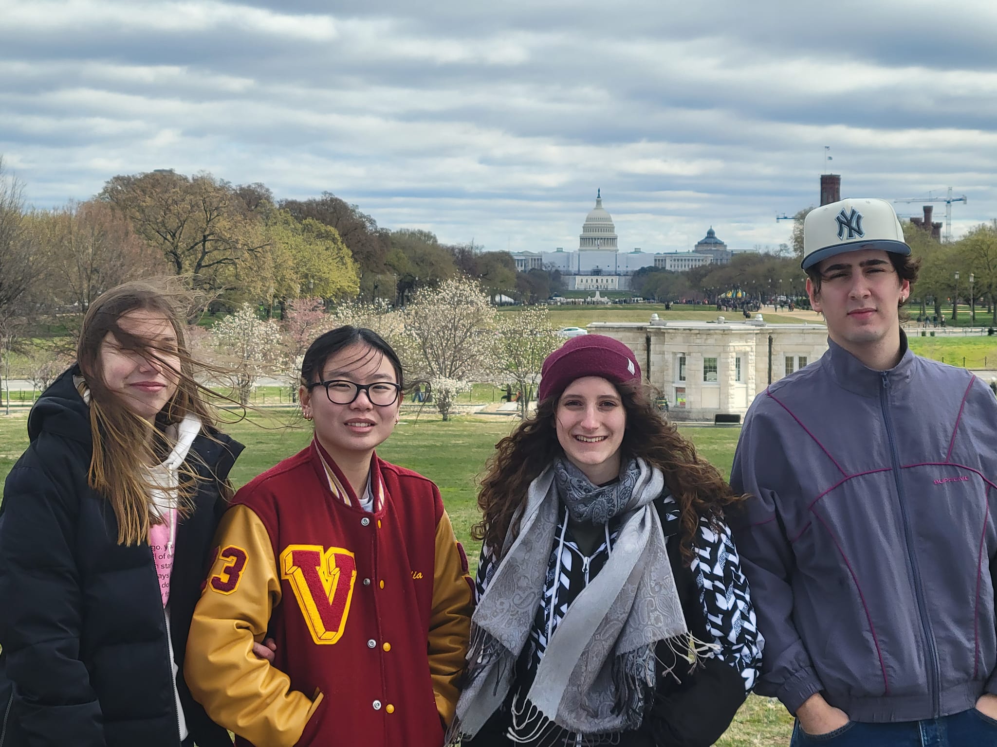 Students Visiting Washington D.C.